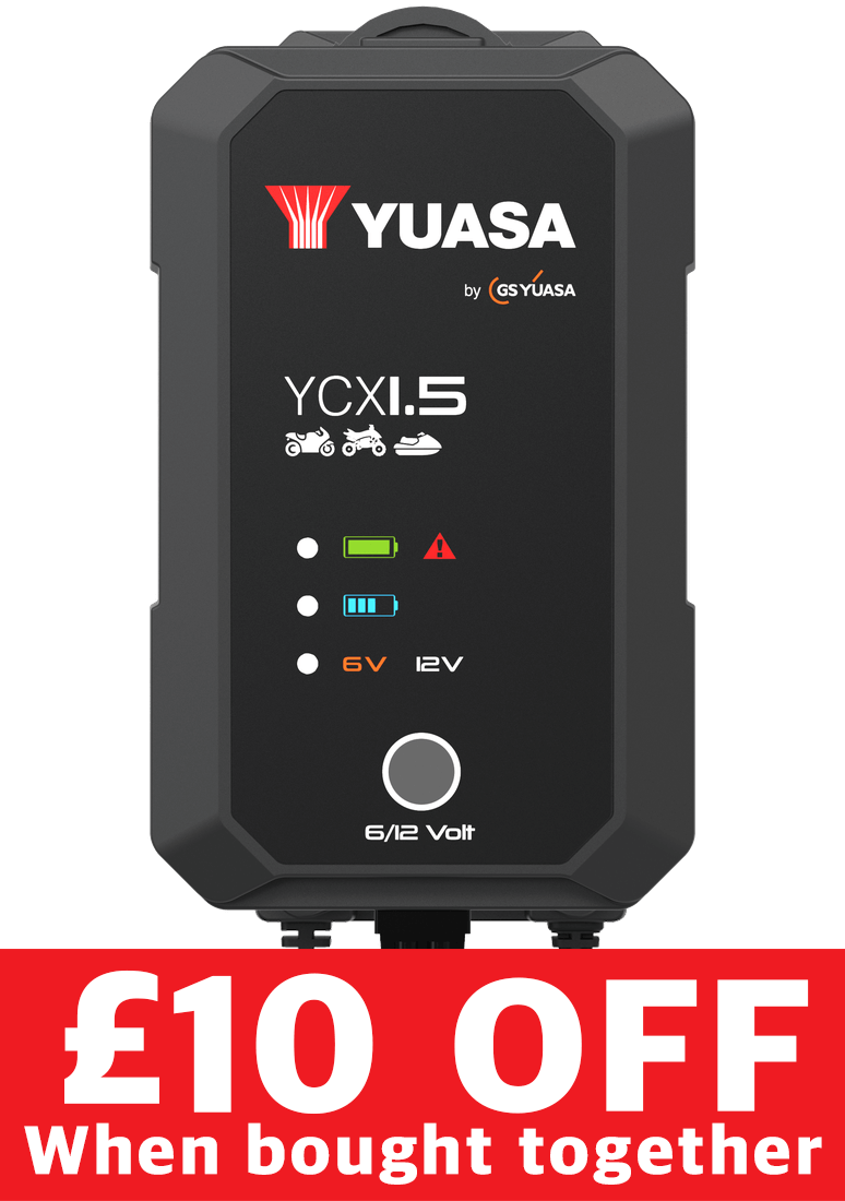 thumbnail image 2 of AJC Yuasa YTX24HL-BS Powersports Replacement Battery – 12V 23Ah 350 CCA, AGM Lead Acid 2 of 6