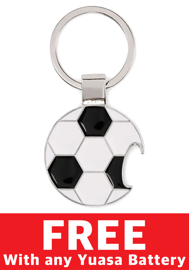 Free Yuasa Football Bottle Opener Key Ring