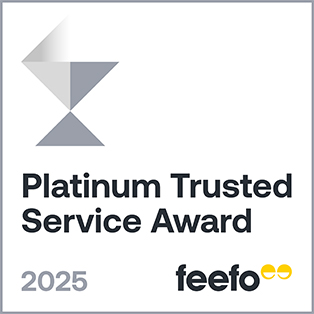 2021 feefo  National Award Winner For Service