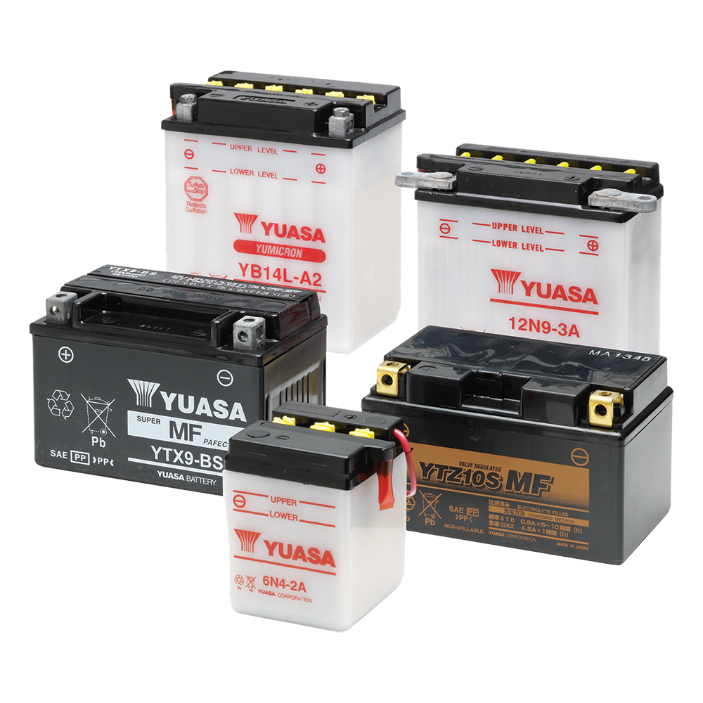 Yuasa Batteries – FREE UK mainland delivery