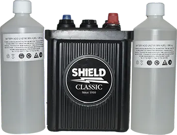 Shield Batteries Logo