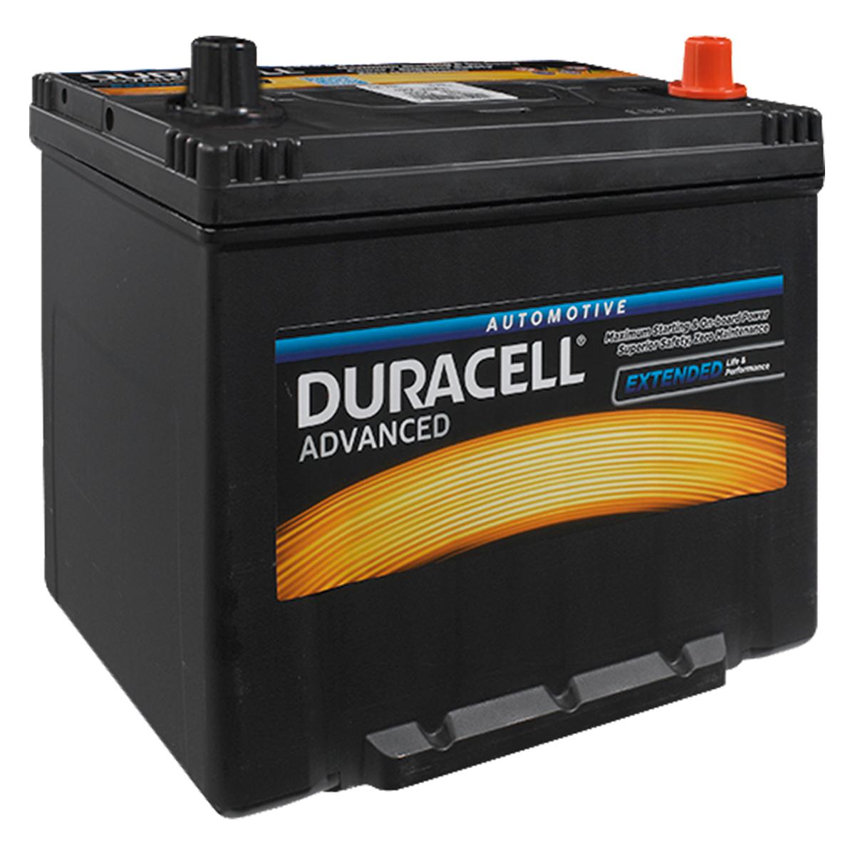 Duracell Car Battery Size Chart