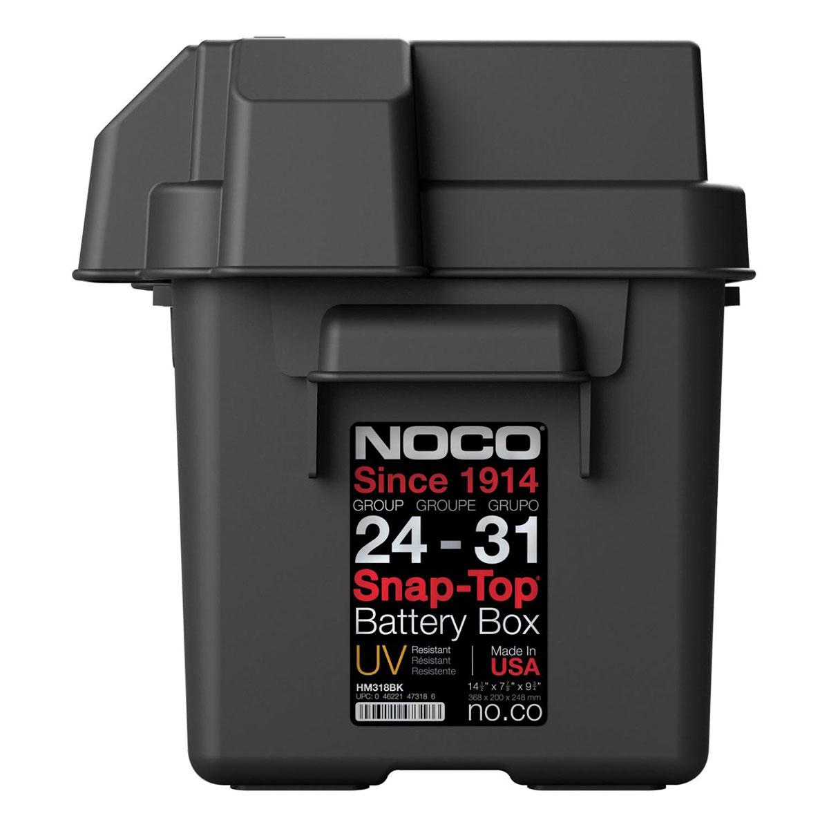 Noco® Group 24 to Group 31 SnapTop Battery Box