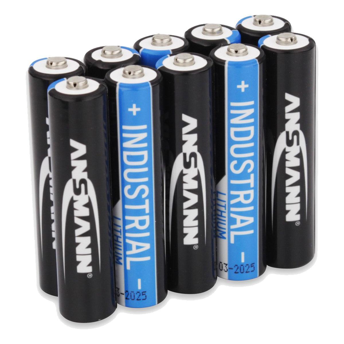 Ansmann AAA Lithium Batteries Pack of 10