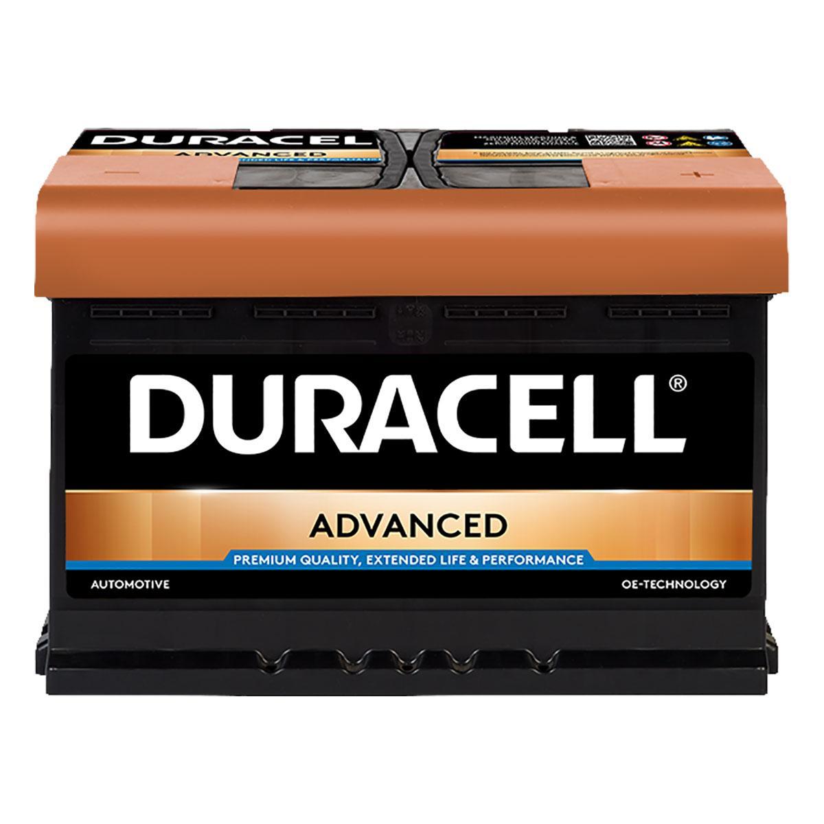 duracell-100-da72-advanced-car-battery-free-uk-mainland-delivery