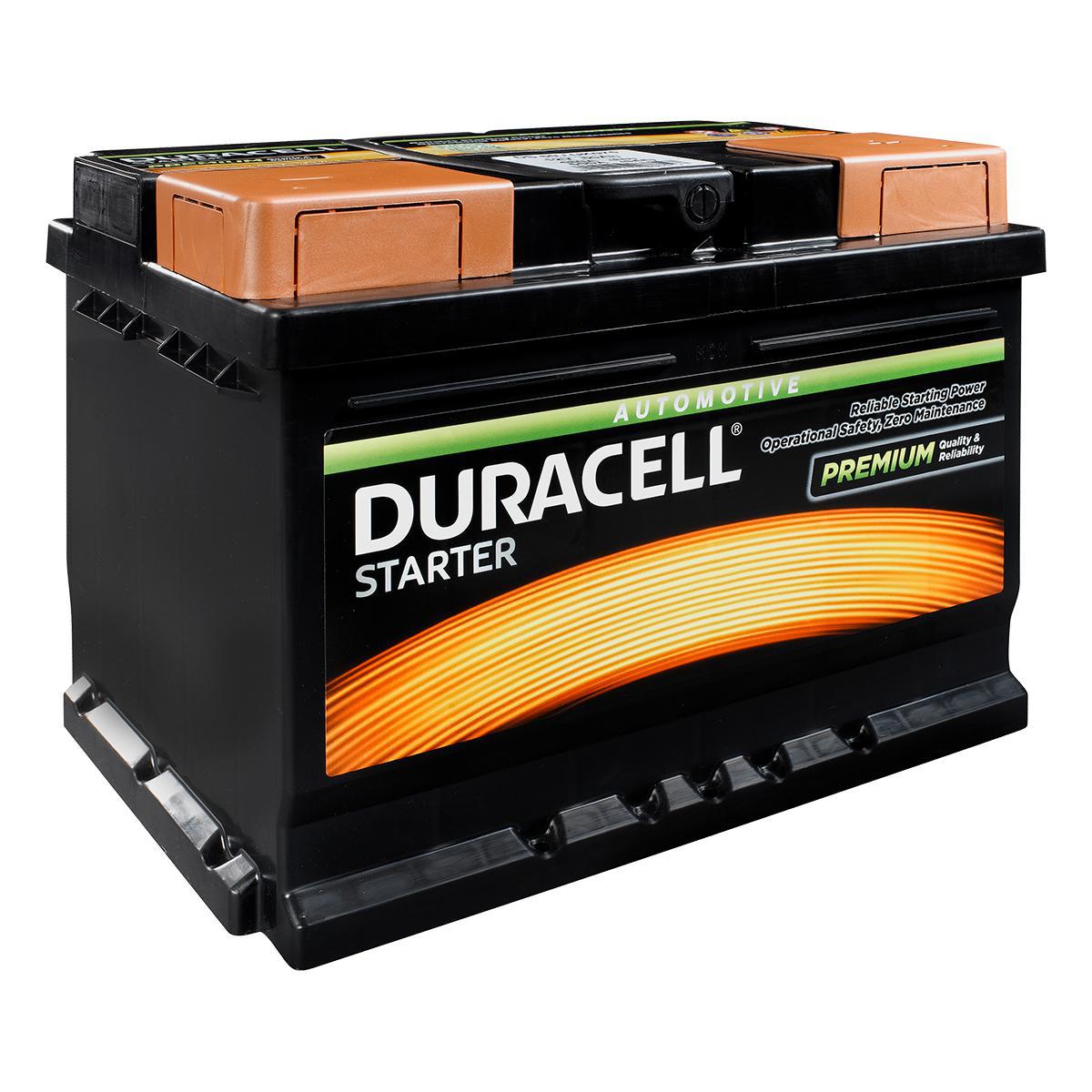 Duracell Automotive Battery Size Chart