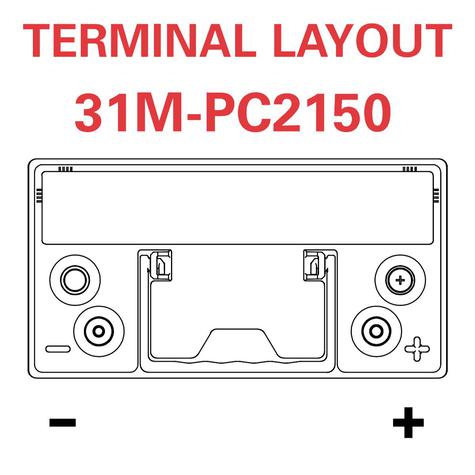 31M PC2150 Odyssey Extreme Series 12v 100Ah-Battery - main image