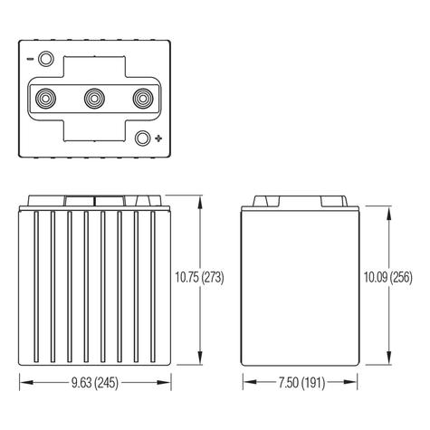 Crown-CR-240E-6v-240Ah-Deep-Cycle-Battery-Dimensions.jpg - main image