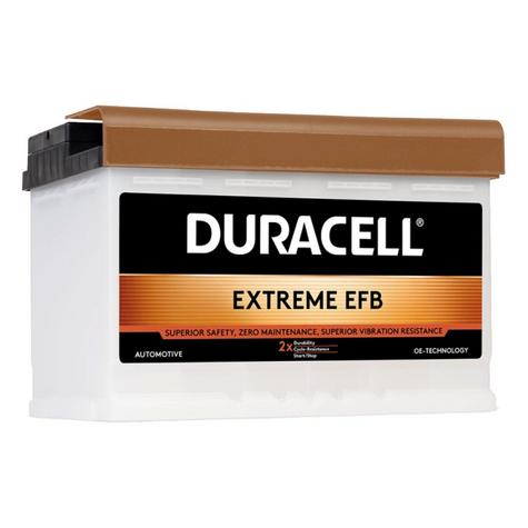 Duracell-Extreme-DE-70-EFB-UK-096-EFB-Automotive-Battery - main image