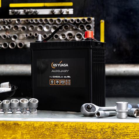 HJ-S34B20L-A-GS-Yuasa-Auxiliary-AGM-Battery-1 - main image