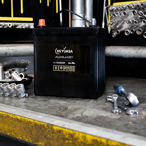 HJ-S34B20R-GS-Yuasa-Auxiliary-AGM-Battery-1 - main image