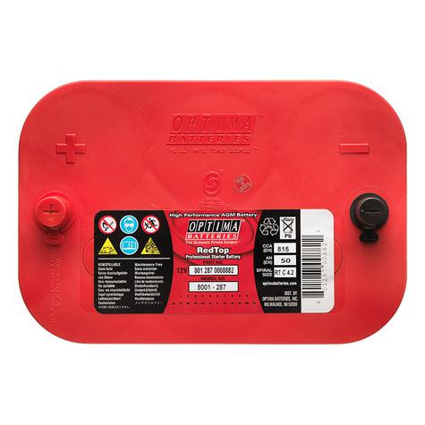 Optima-RTC4.2-Redtop-Starting-Battery-Top-Image.jpg - main image