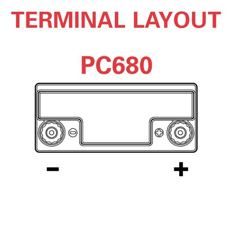 Odyssey&reg; PC680MJ 12v 16Ah Extreme&trade; Series Battery - main image
