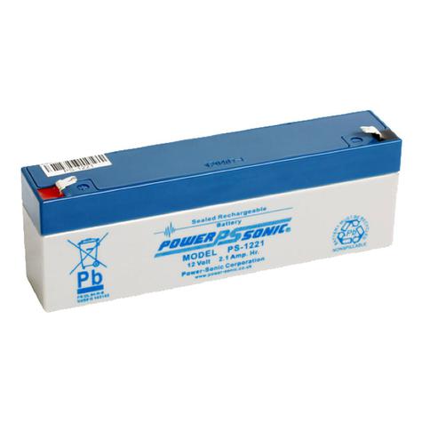 Powersonic PS1221 12v 2.1Ah SLA/VRLA Battery - main image