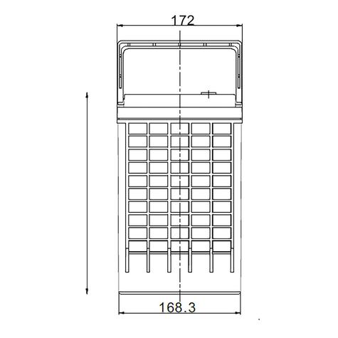 SEC_UK_HDC150-12_12v_150Ah_Battery_Side_Drawing - main image