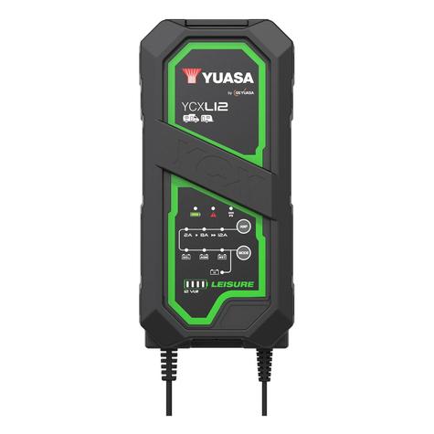 Yuasa_YCXL12_12V_12A_9_Stage_Smart_Charger_Top - main image