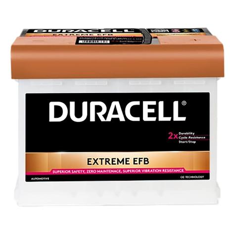 Duracell 027 / DE65H EFB Extreme Car Battery - main image