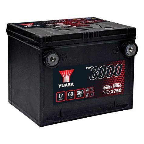 Yuasa YBX3750 12v 66Ah SMF Battery - main image