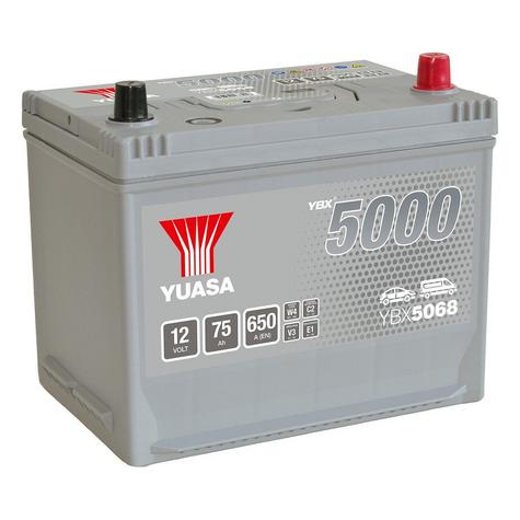 Yuasa YBX5068 12v 75Ah SMF Battery - main image