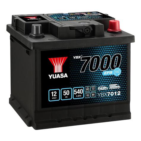 Yuasa-YBX7012-EFB-Battery - main image