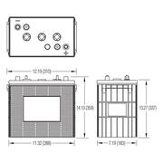 Crown CR-305 6v 305Ah Deep Cycle Battery