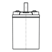 Sterling HPC225-6 6v 225Ah T105/T125 Deep Cycle AGM Plus Carbon Battery 