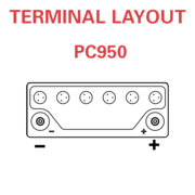 PC950 Odyssey&reg; Extreme Racing 30 12v 34Ah Battery