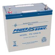 Powersonic PS12550 12v 55.0Ah SLA/VRLA Battery