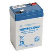 Powersonic PS640 6v 4.5ah SLA/VRLA Battery