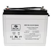 SEC UK 12v 150AH Deep Cycle AGM Battery