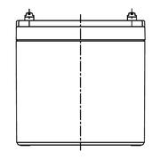 Sterling HP12-12 12v 12Ah SLA/VRLA Battery