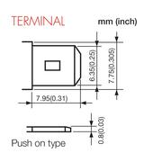 Sterling HP12-12 12v 12Ah SLA/VRLA Battery