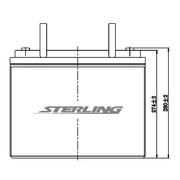 Sterling HP140-12 12v 140Ah SLA/VRLA Battery