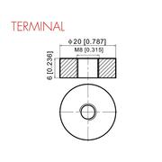 Sterling HP140-12 12v 140Ah SLA/VRLA Battery