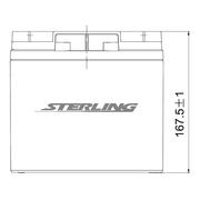 Sterling HP18-12 12v 18Ah SLA/VRLA Battery
