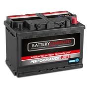 Batterycharged 096 AGM 12v 70Ah Performance Plus Car Battery