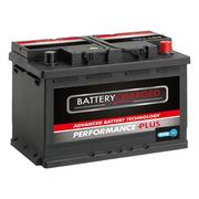 Batterycharged 096 EFB 12v 70Ah Performance Plus Car Battery