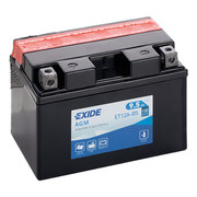 Exide ET12A-BS 12v 39Ah AGM Motorbike & Sports Battery