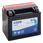 Exide ETX12-BS 12v 10Ah AGM Motorbike & Sports Battery